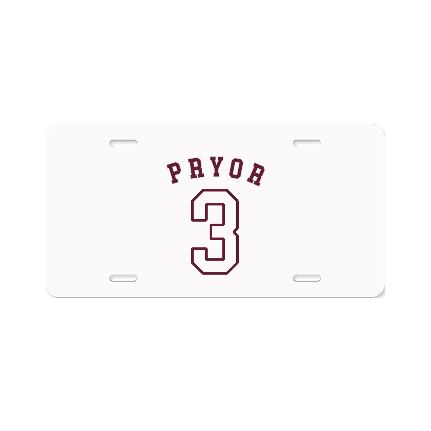 License Plate — Shirsey Arch in Classic