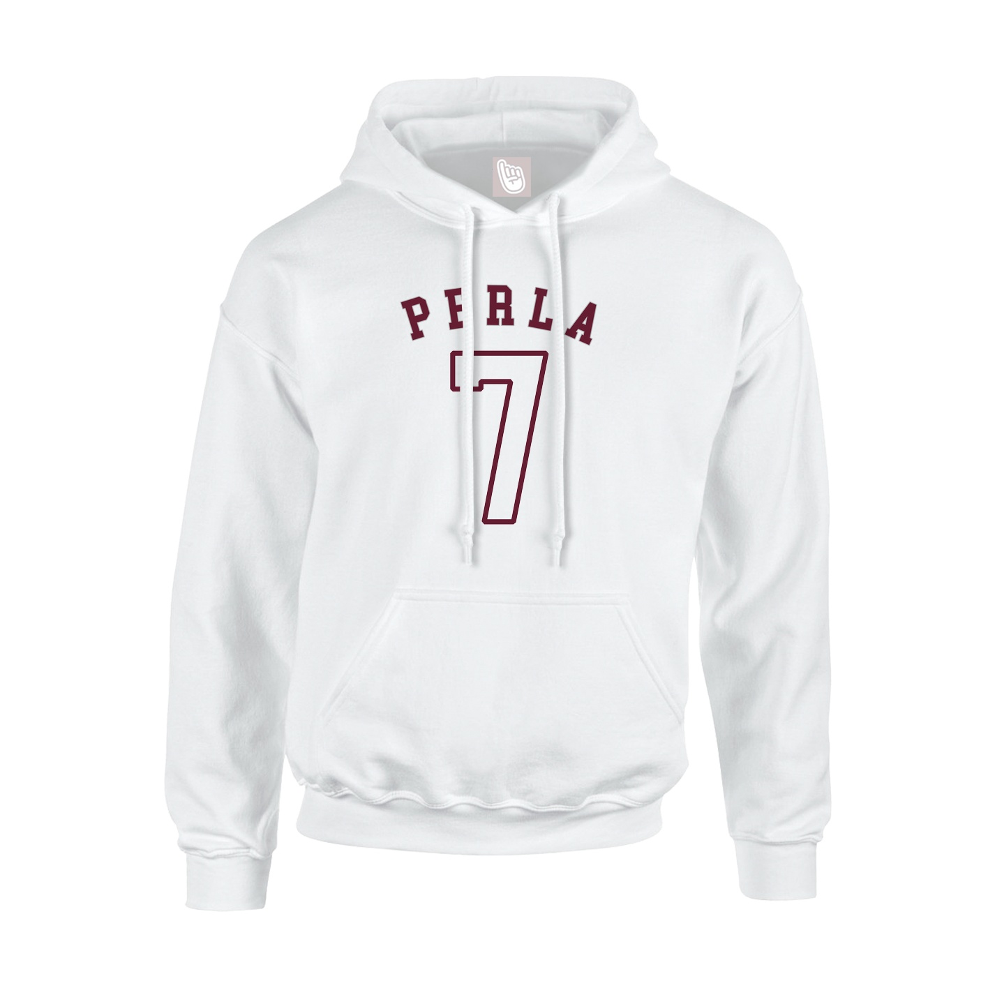 Hoodie — Shirsey Arch in White