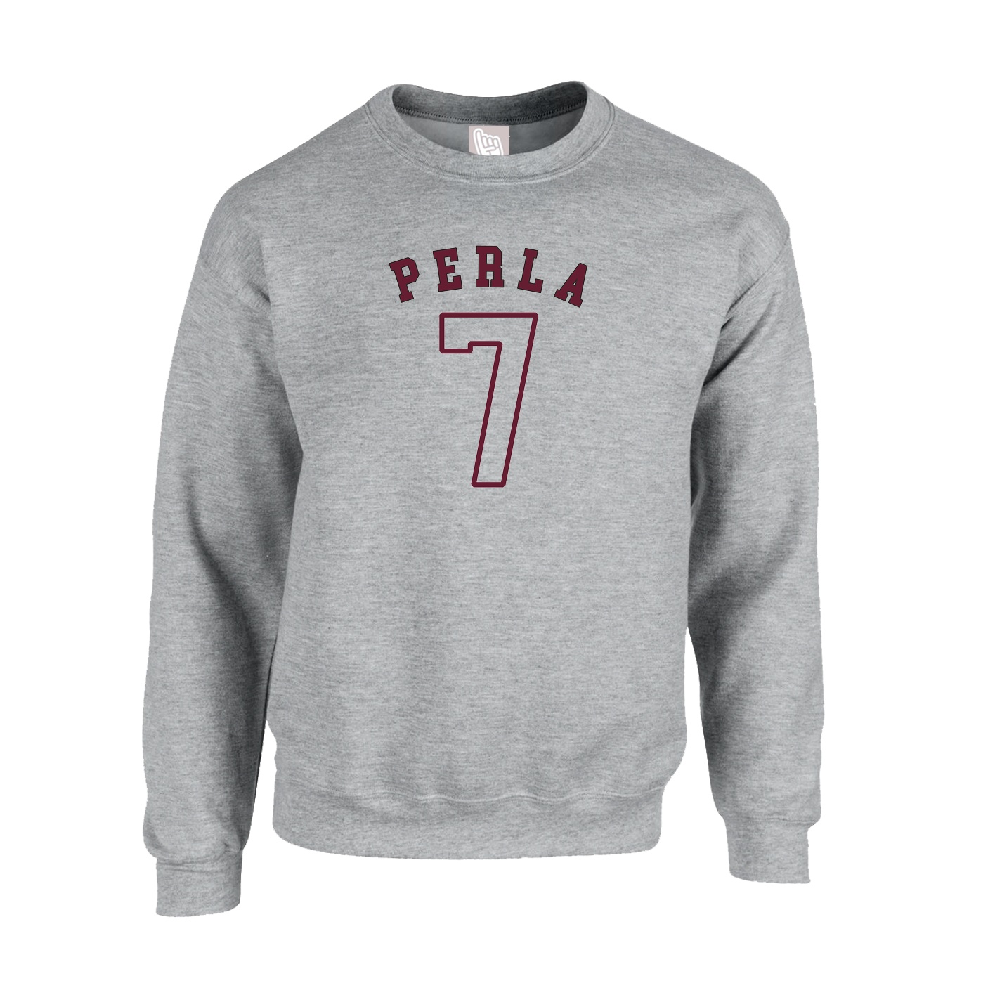 Fleece Crew — Shirsey Arch in Grey