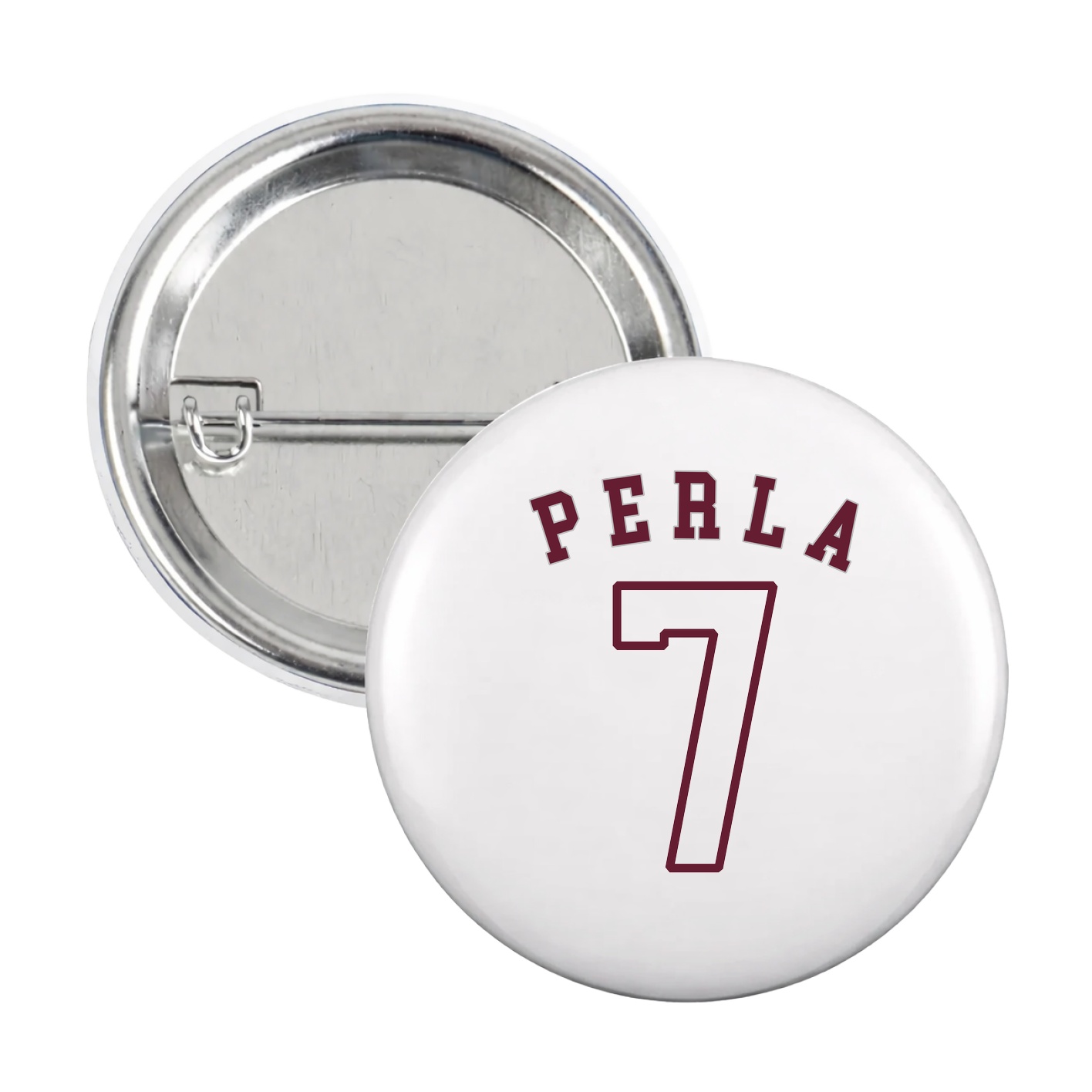 Game Day Button — Shirsey Arch in White