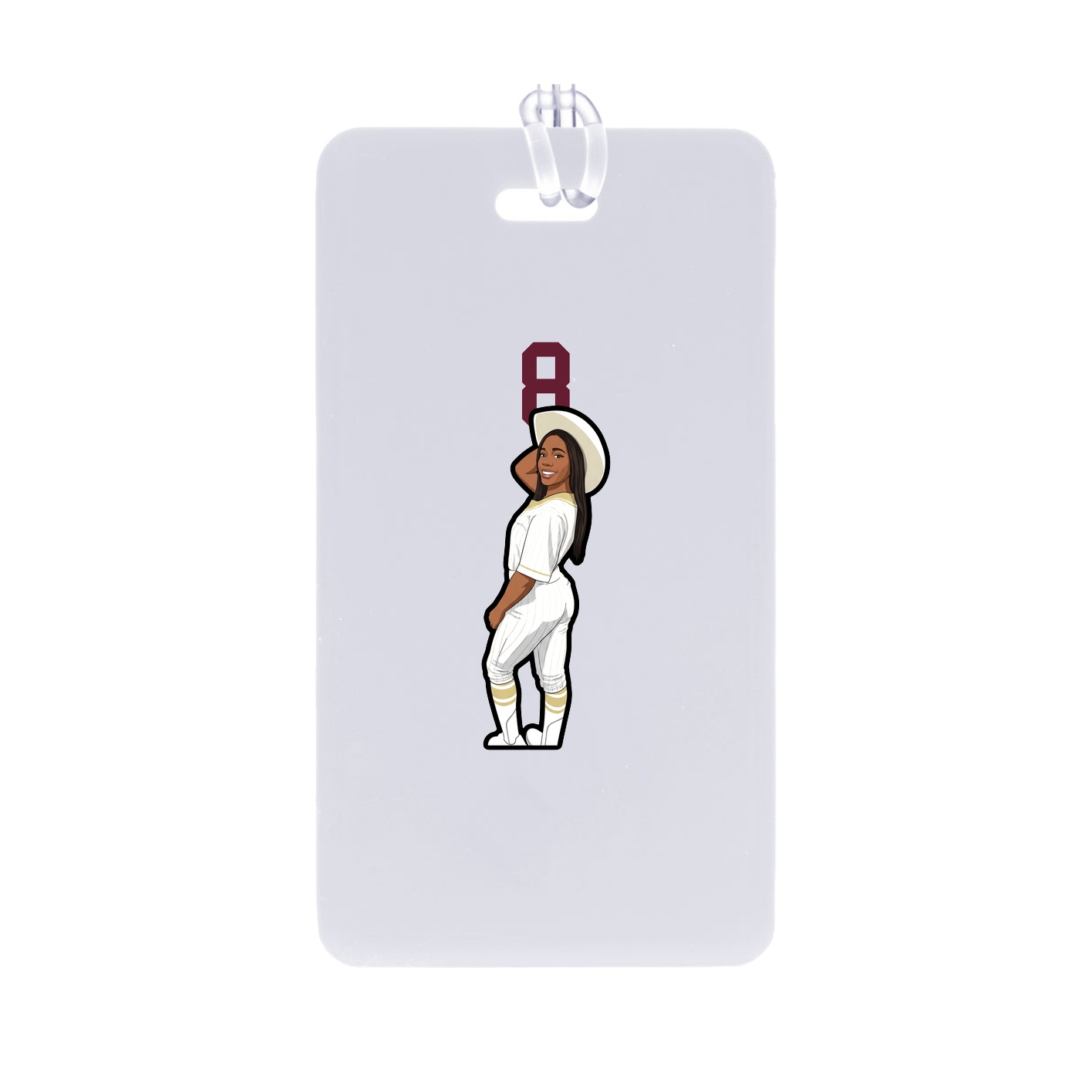 Bag Tag — Number Top in Classic