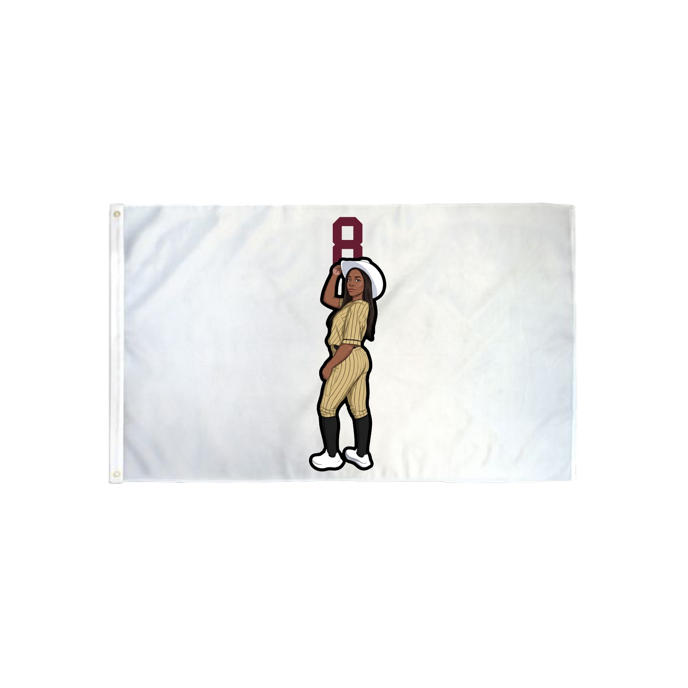3x5 Flag — Number Top in Classic