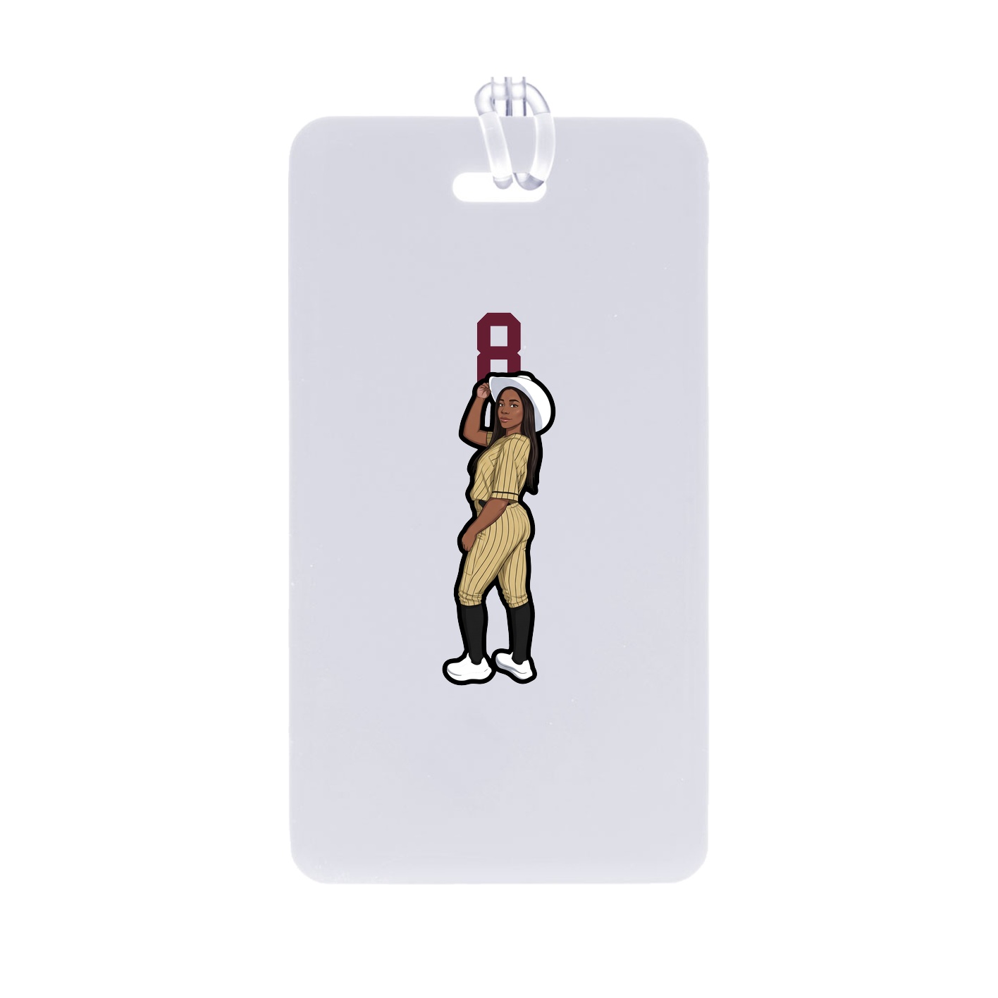 Bag Tag — Number Top in Classic