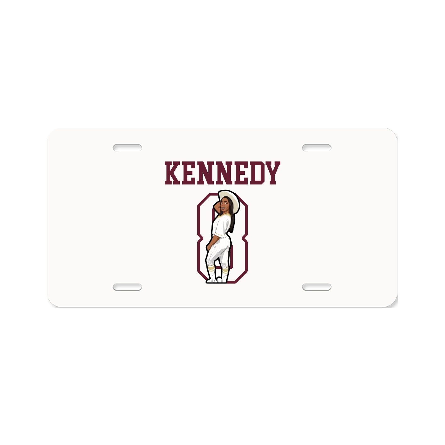 License Plate — Shirsey in Classic