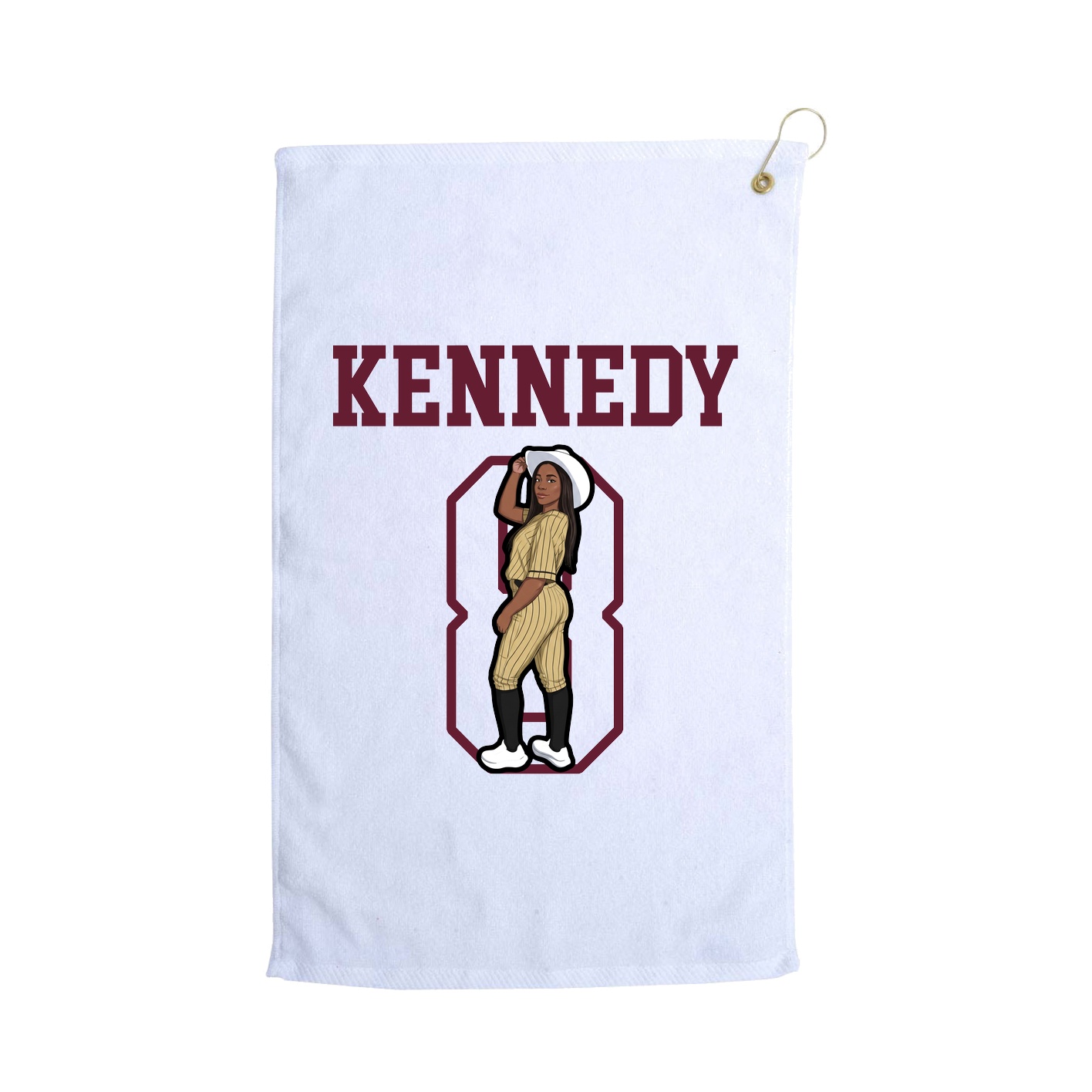 Golf Towel — Shirsey in White