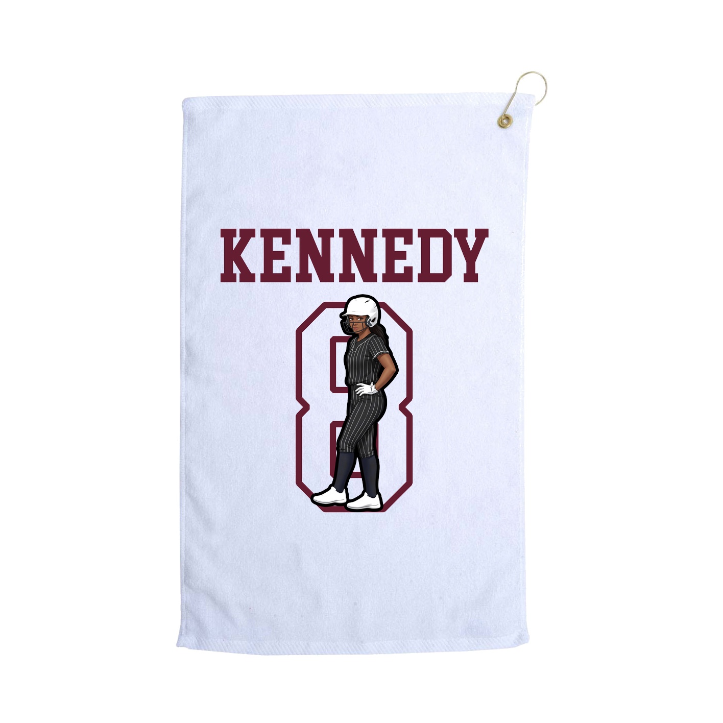 Golf Towel — Shirsey in White