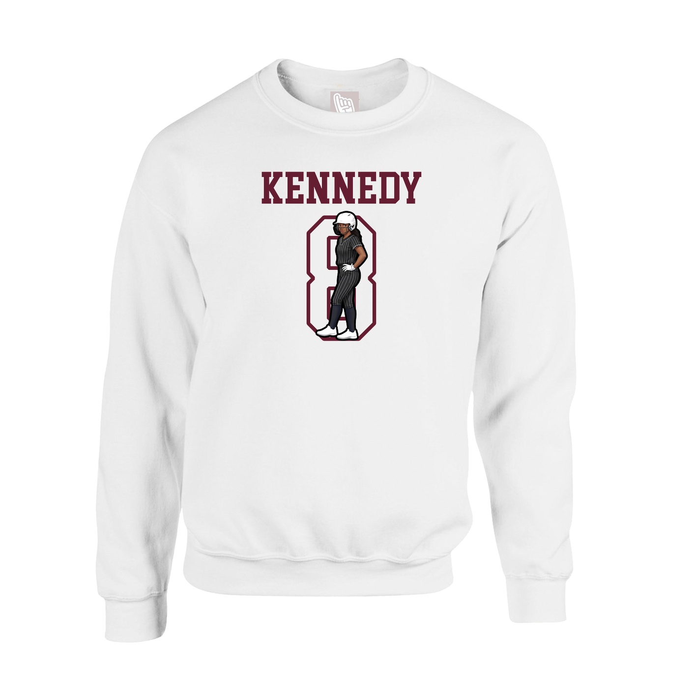 Fleece Crew — Shirsey in White