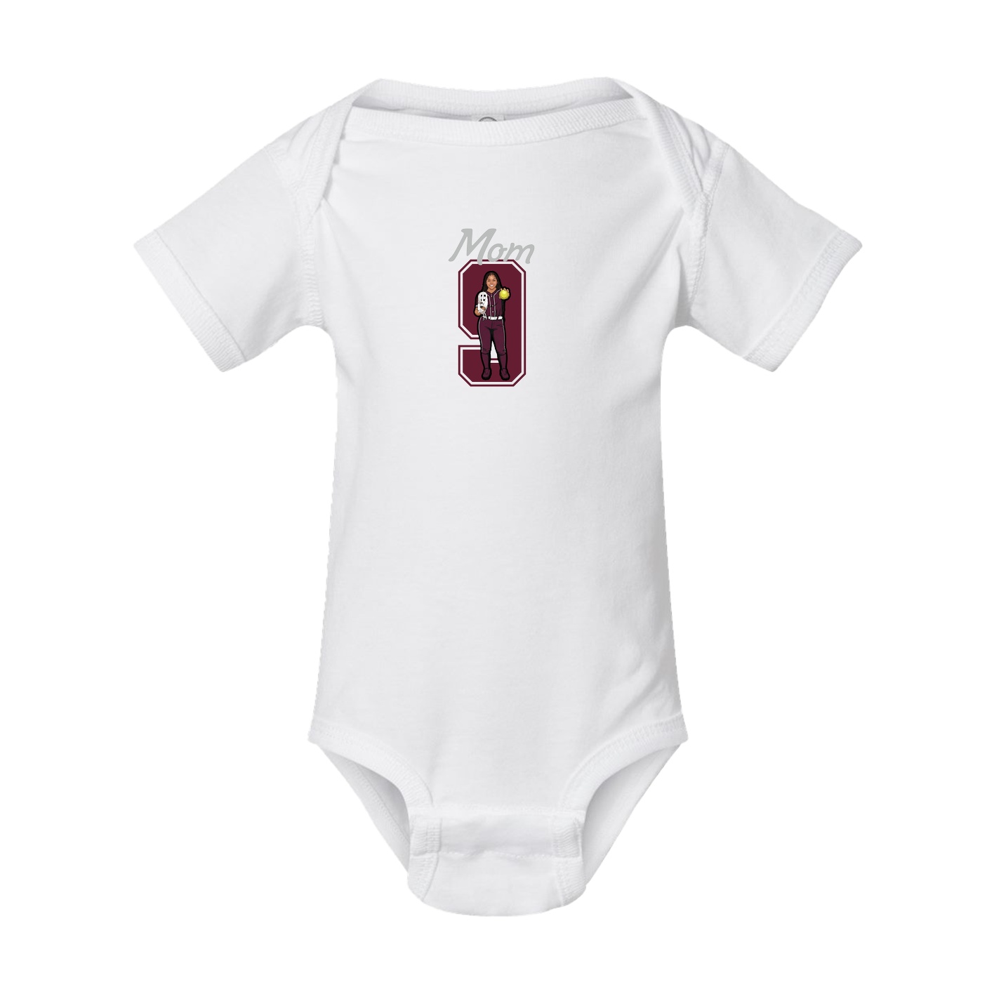 Baby Onesie — Mothers Day Shirsey in White