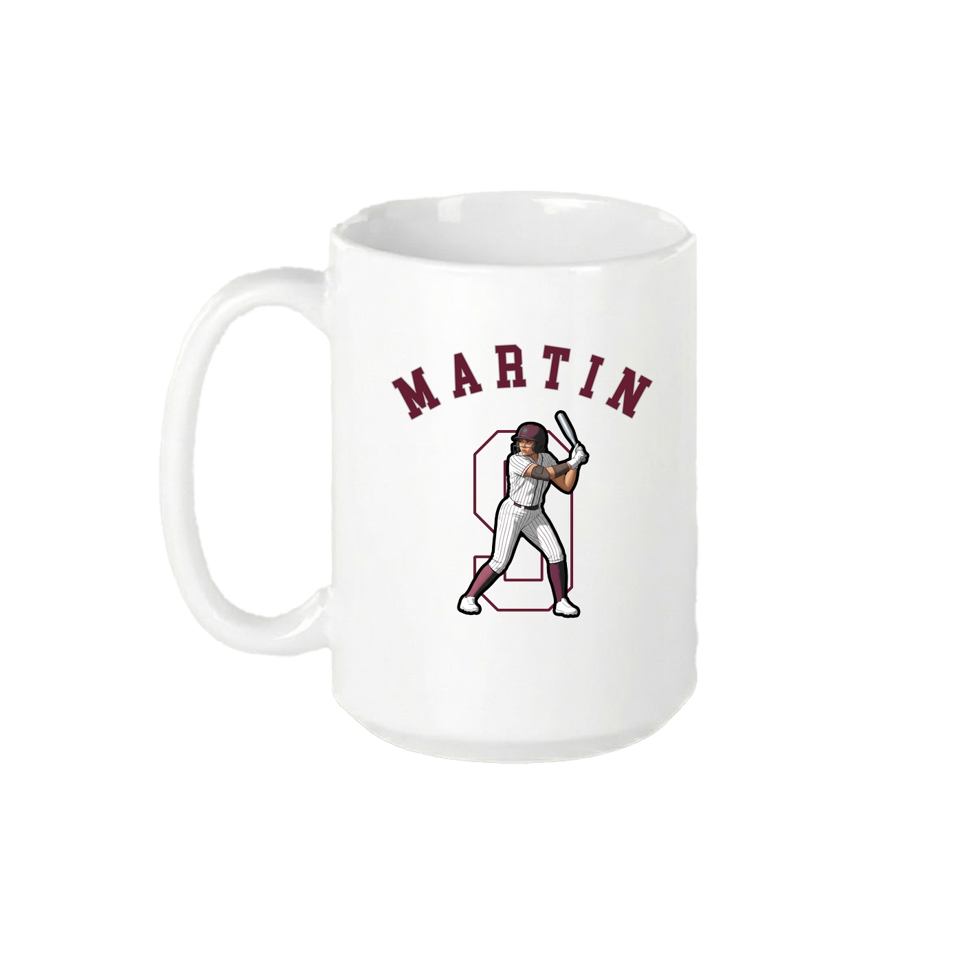 15oz Coffee Mug — Shirsey Arch in White