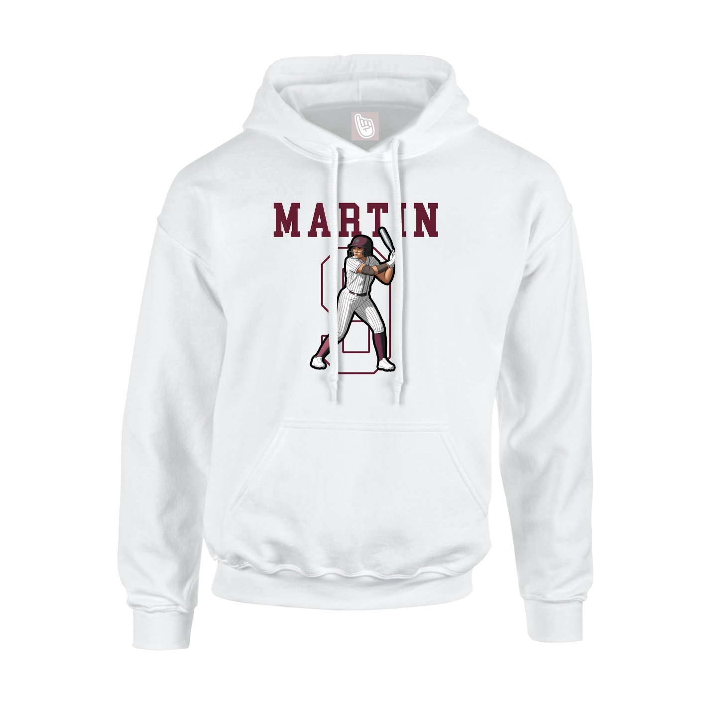 Youth Hoodie — Shirsey in White