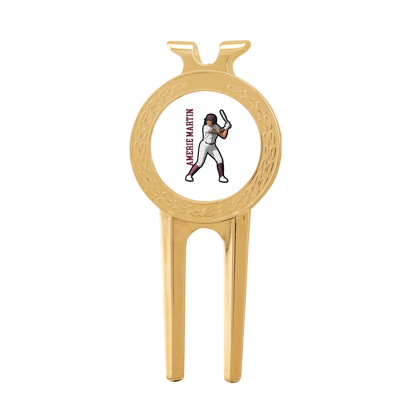 Divot Tool with Ball Marker — Name Vertical in Classic