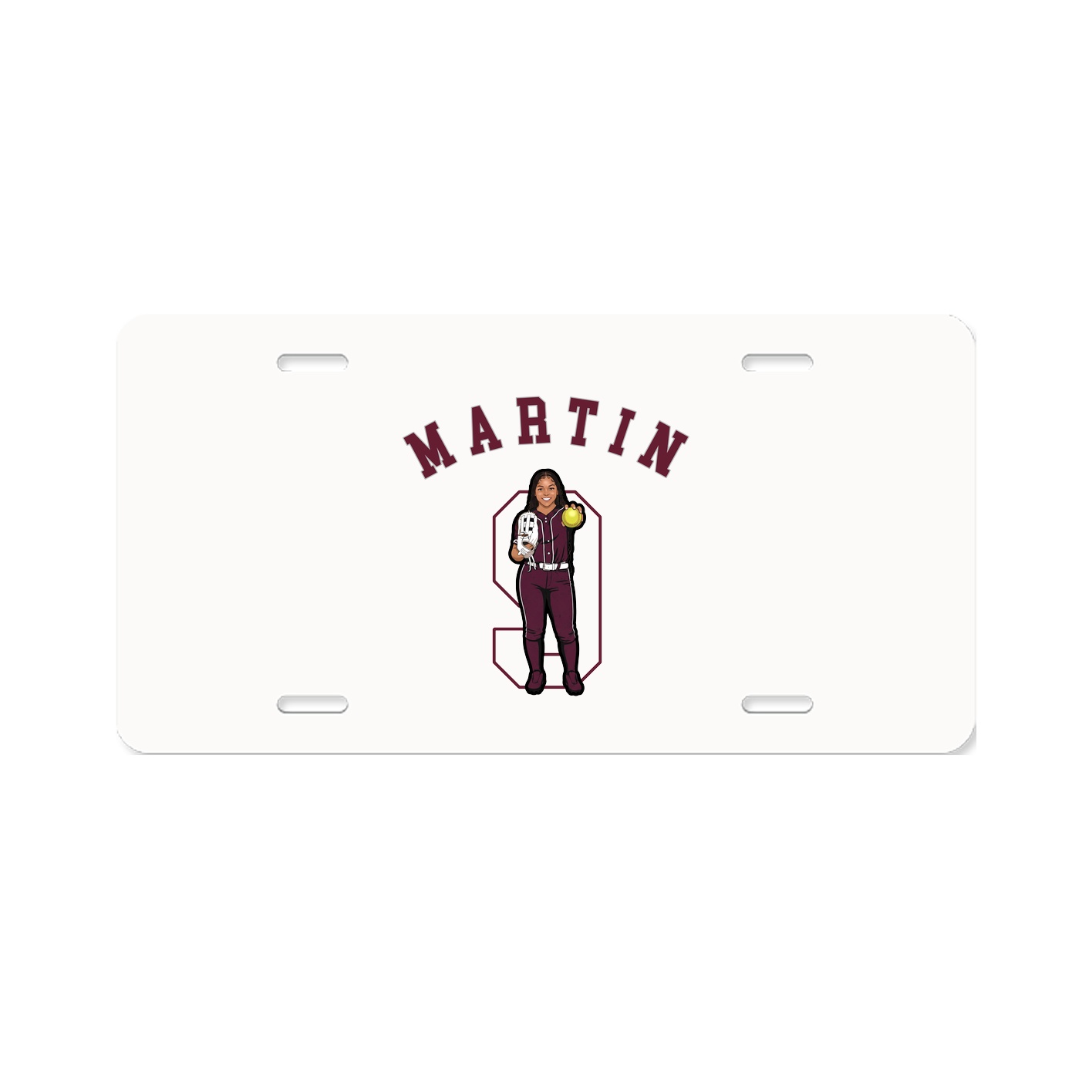License Plate — Shirsey Arch in Classic