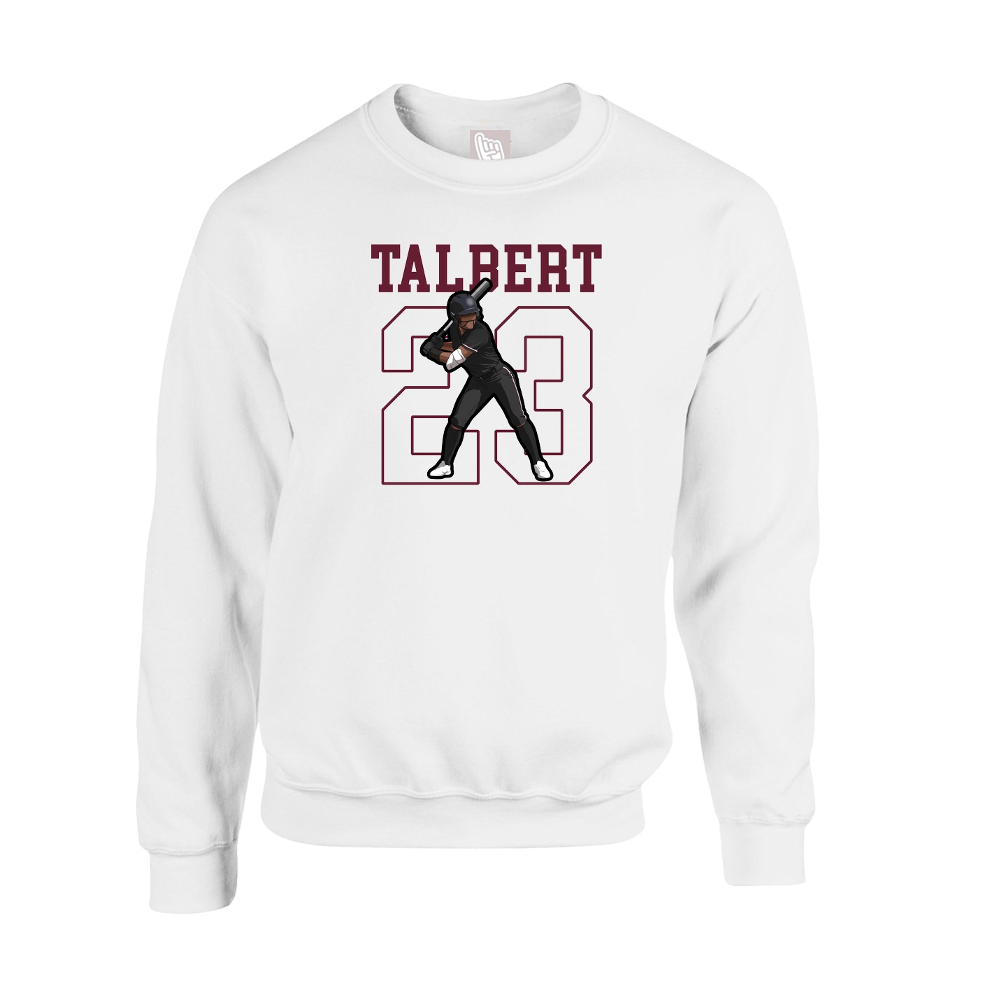 Fleece Crew — Shirsey in White