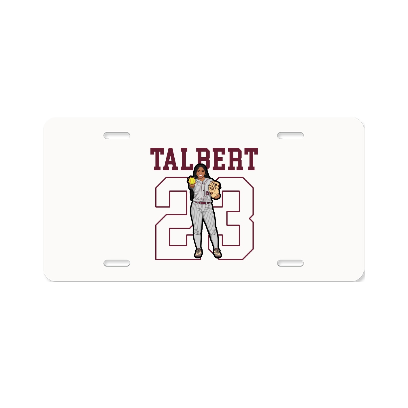 License Plate — Shirsey in Classic