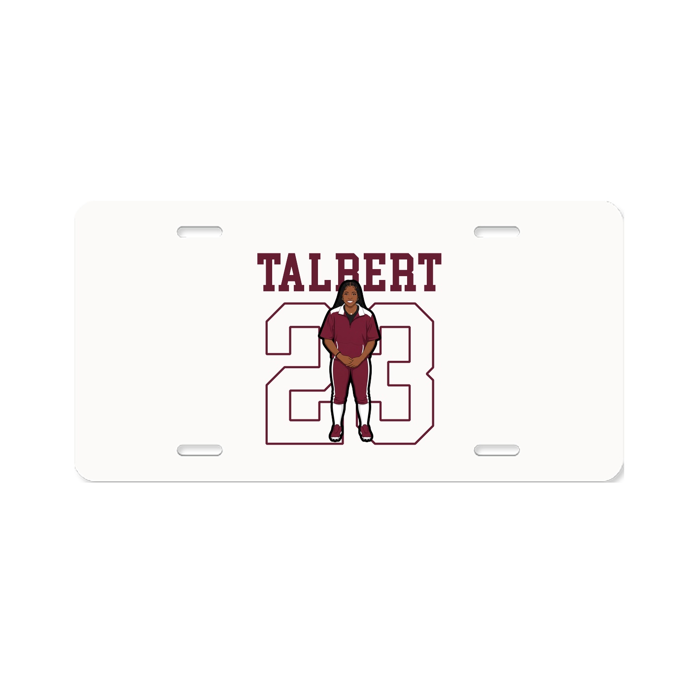 License Plate — Shirsey in Classic