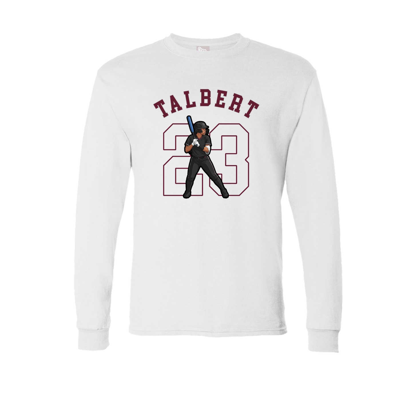 Long Sleeve Tee — Shirsey Arch in White