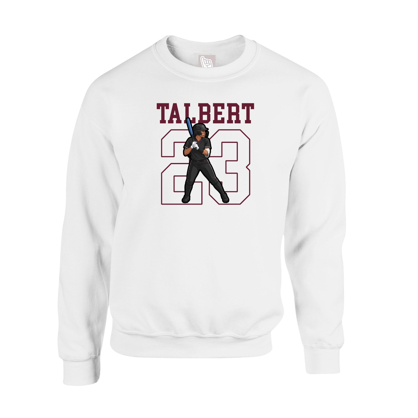 Fleece Crew — Shirsey in White