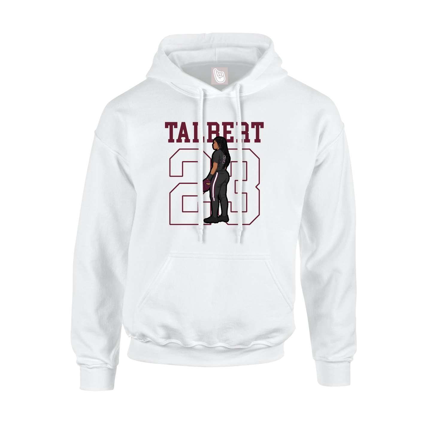 Youth Hoodie — Shirsey in White