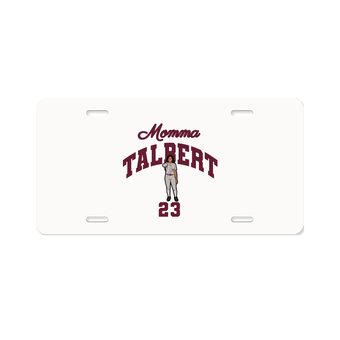 License Plate — Mothers Day Arch in Classic