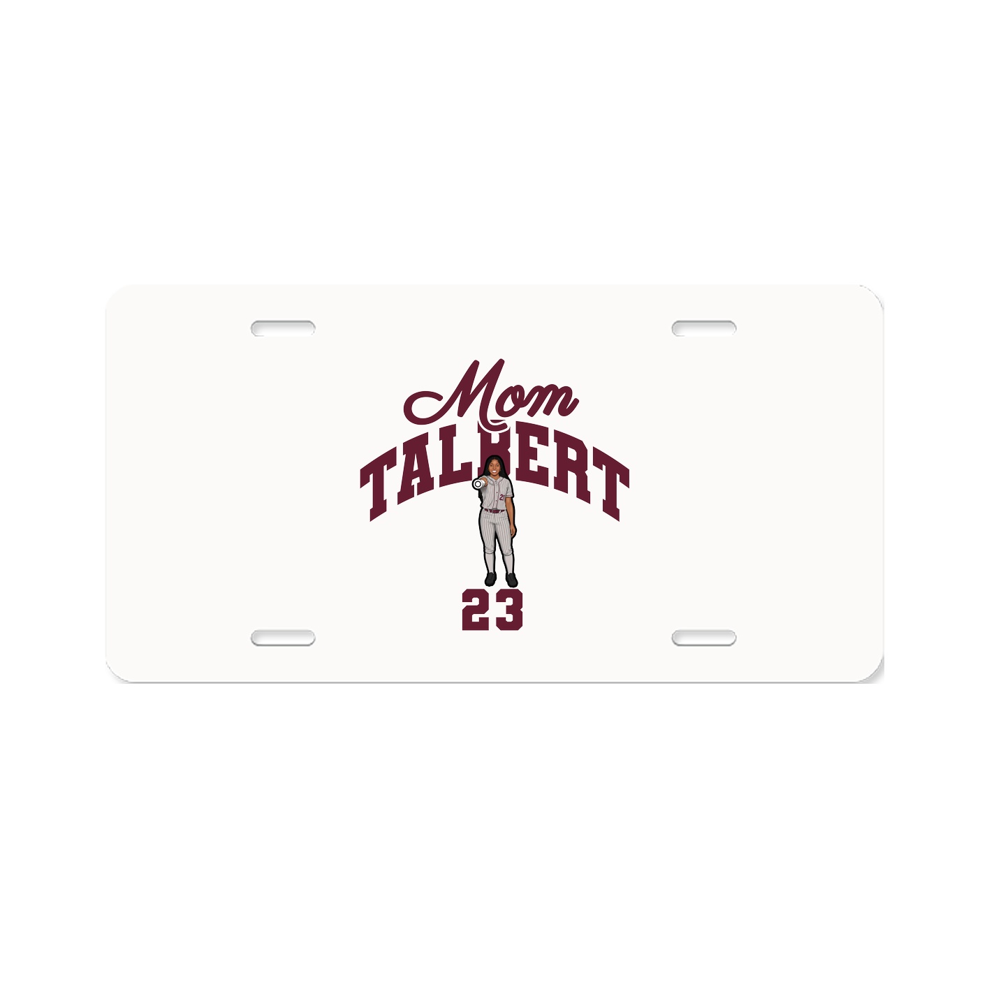 License Plate — Mothers Day Arch in Classic