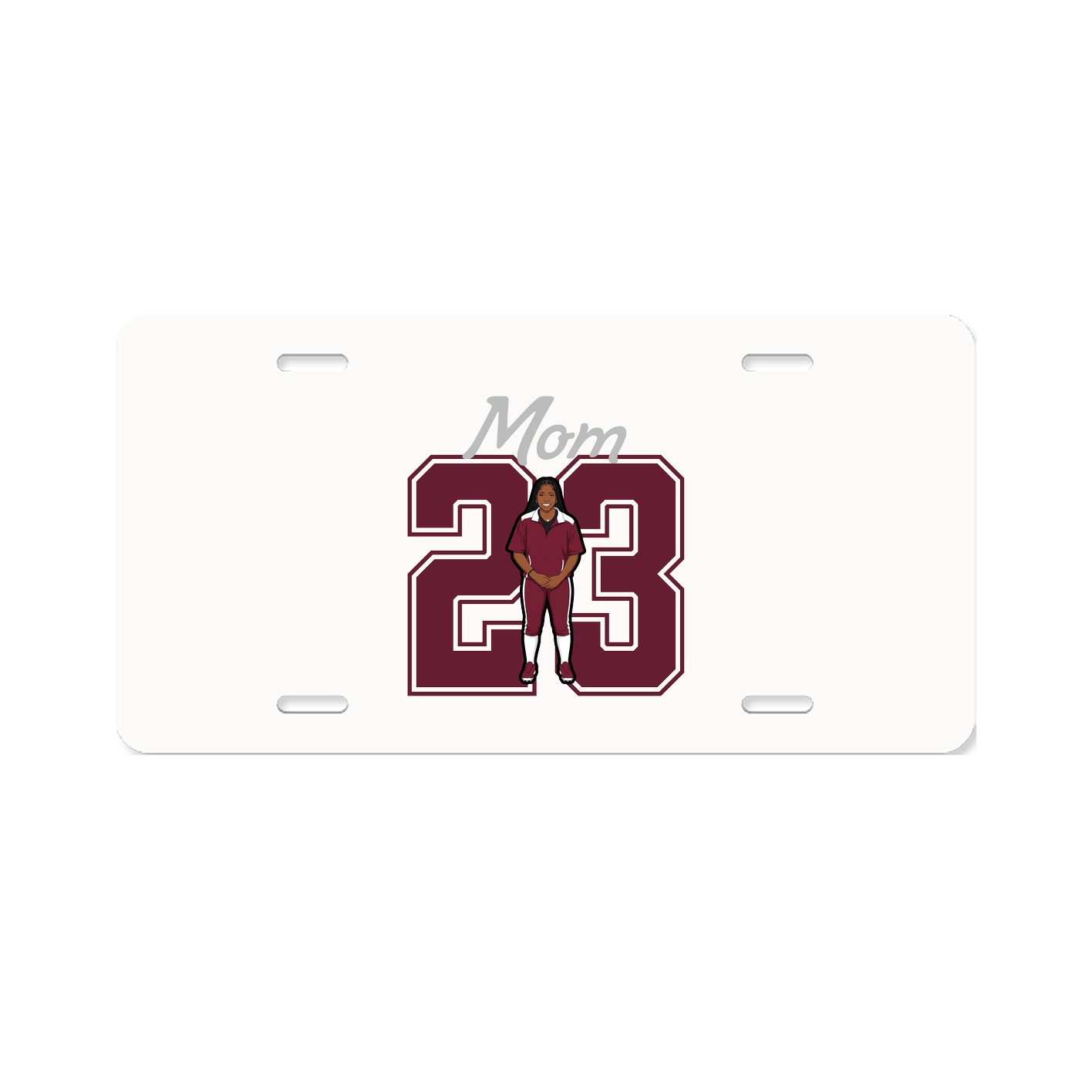 License Plate — Mothers Day Shirsey in Classic