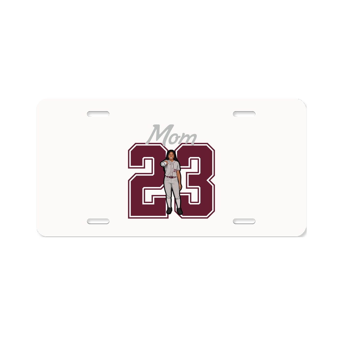 License Plate — Mothers Day Shirsey in Classic