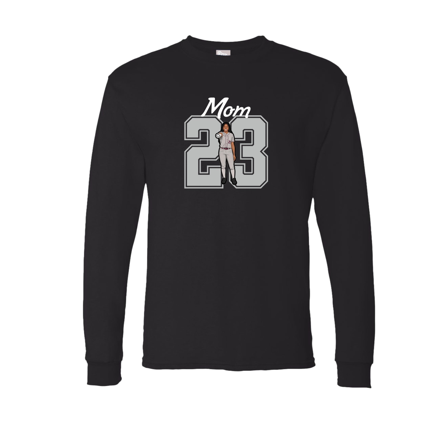 Long Sleeve Tee — Mothers Day Shirsey in Black