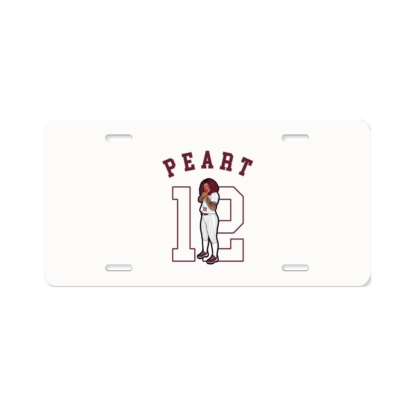 License Plate — Shirsey Arch in Classic