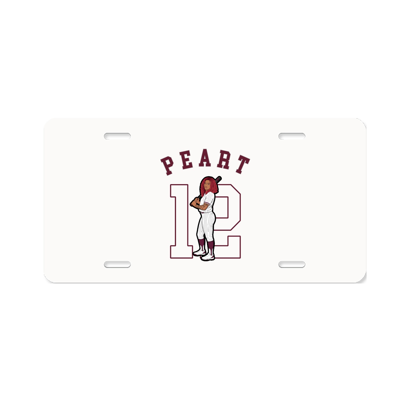License Plate — Shirsey Arch in Classic
