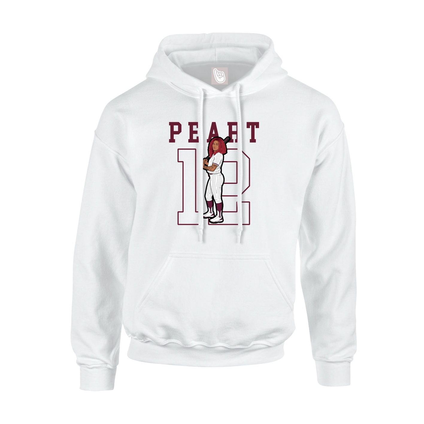 Youth Hoodie — Shirsey in White