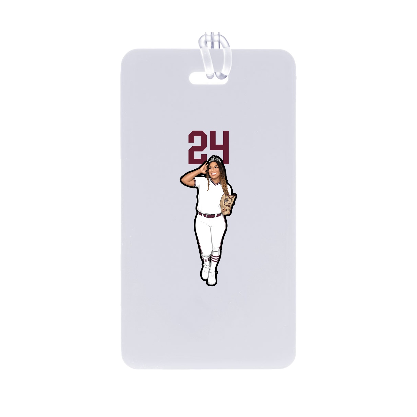 Bag Tag — Number Top in Classic