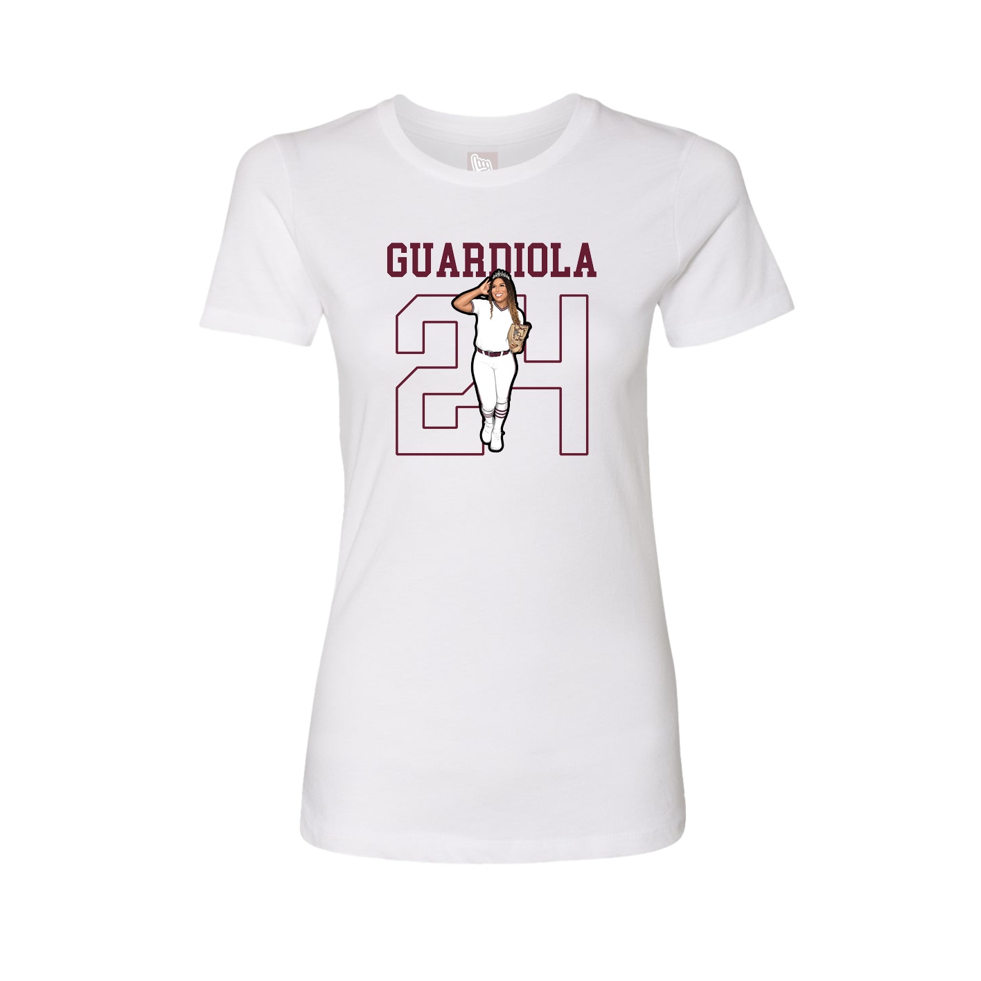 Fitted Women's Tee — Shirsey in White