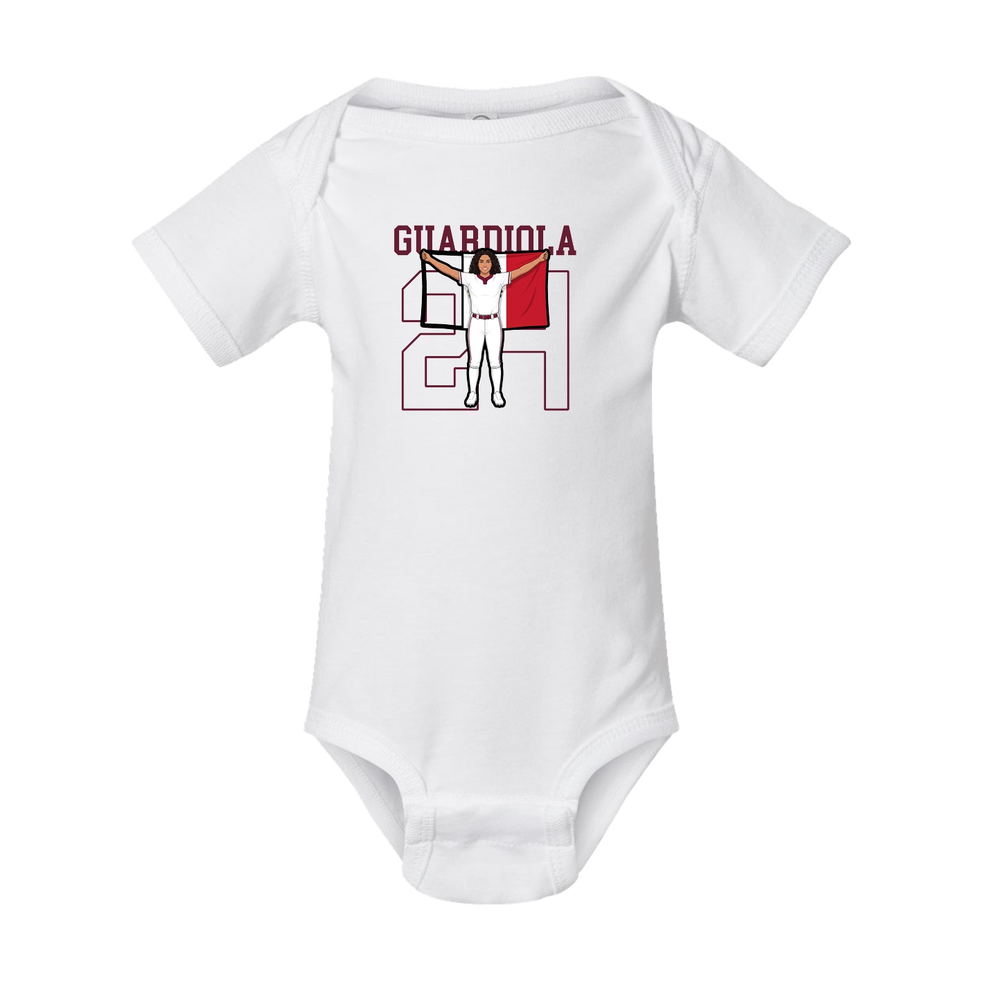 Baby Onesie — Shirsey in White