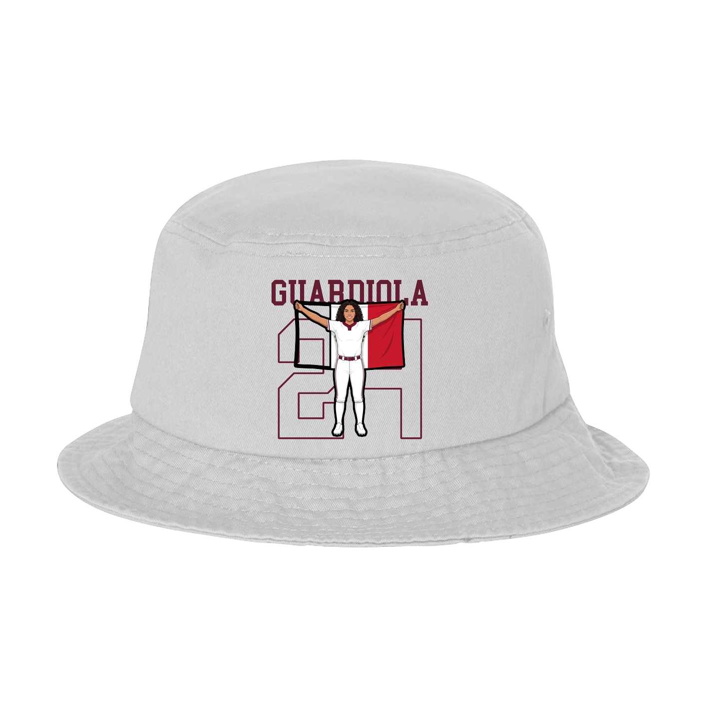 Bucket Cap — Shirsey in White