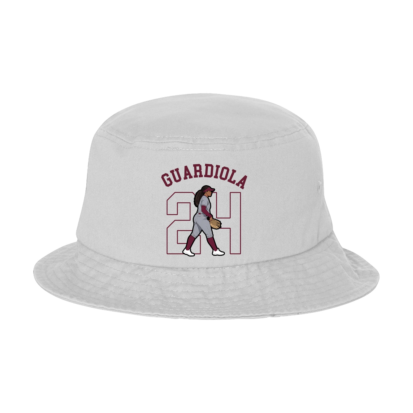 Bucket Cap — Shirsey Arch in White