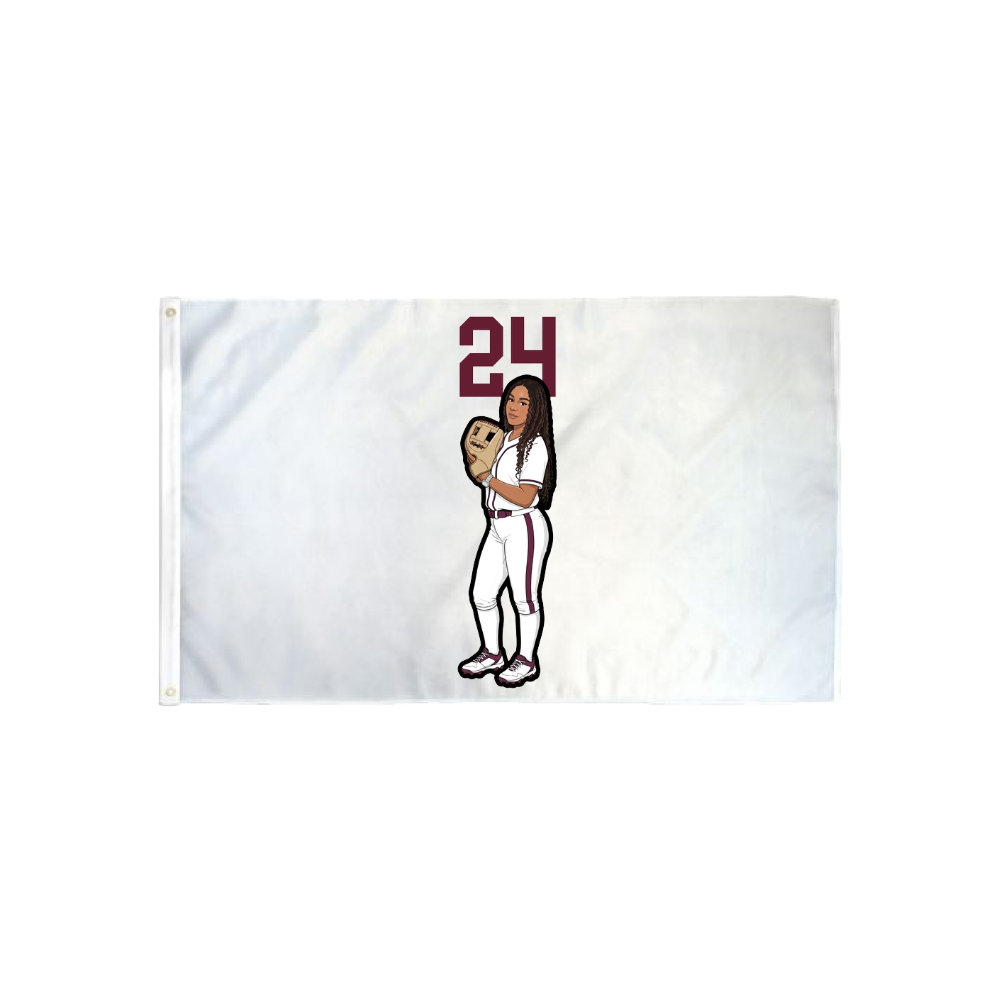 3x5 Flag — Number Top in Classic