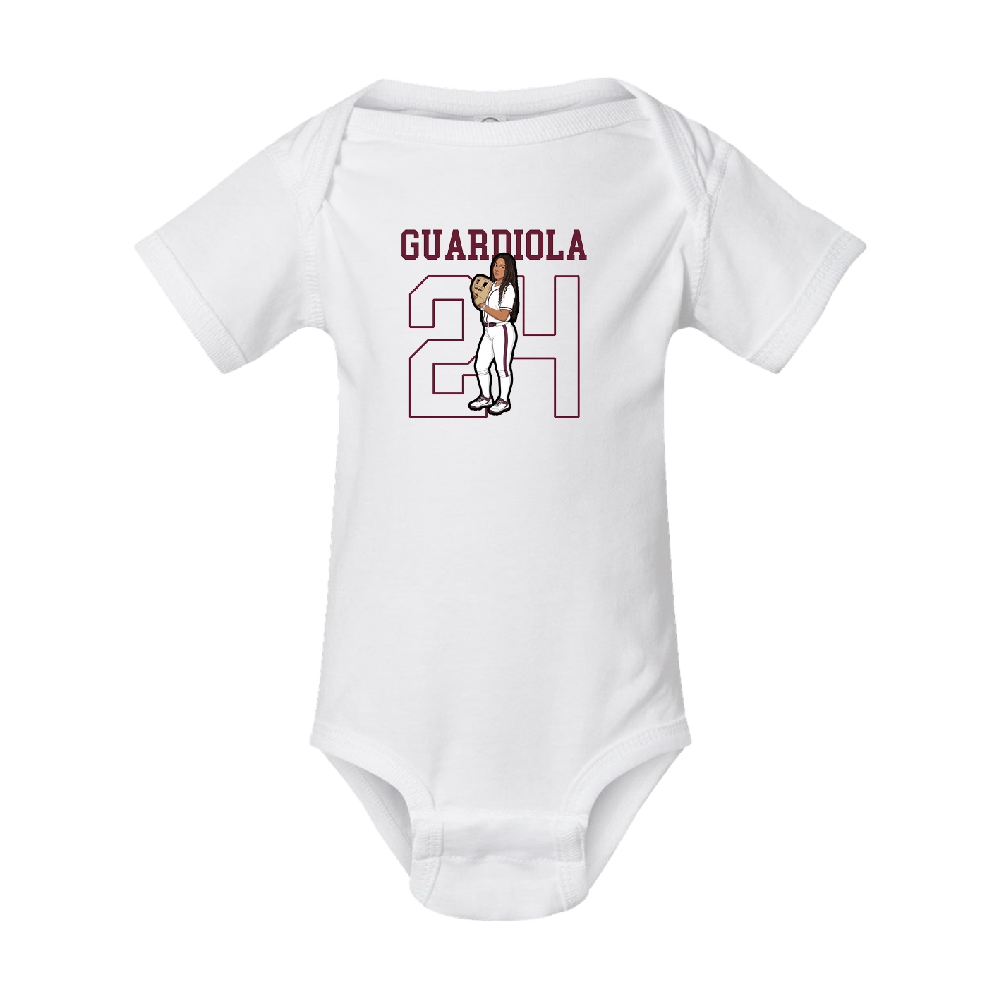 Baby Onesie — Shirsey in White