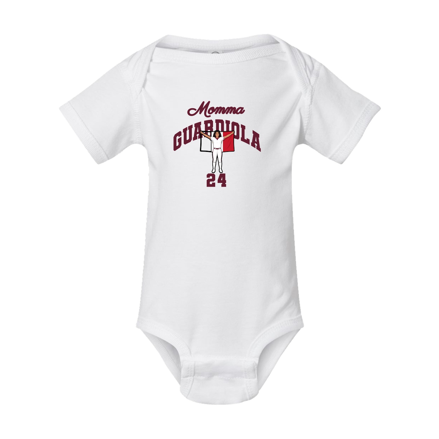 Baby Onesie — Mothers Day Arch in White
