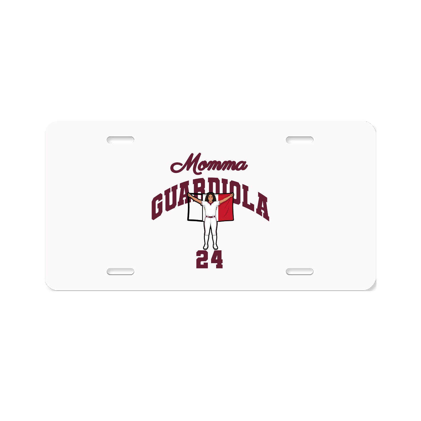 License Plate — Mothers Day Arch in Classic