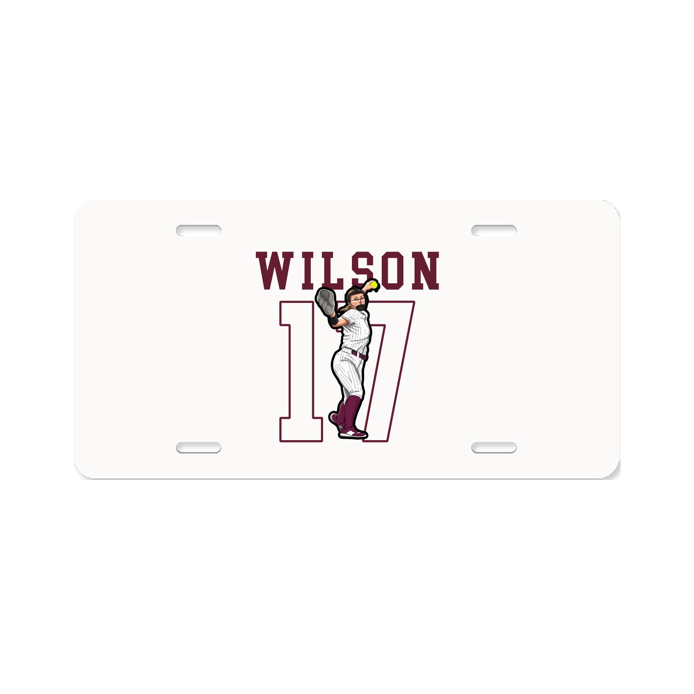 License Plate — Shirsey in Classic