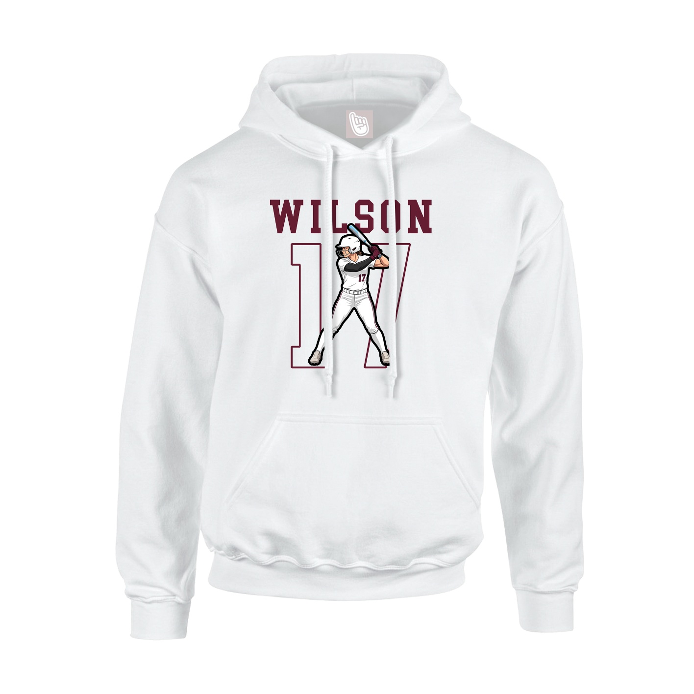 Youth Hoodie — Shirsey in White