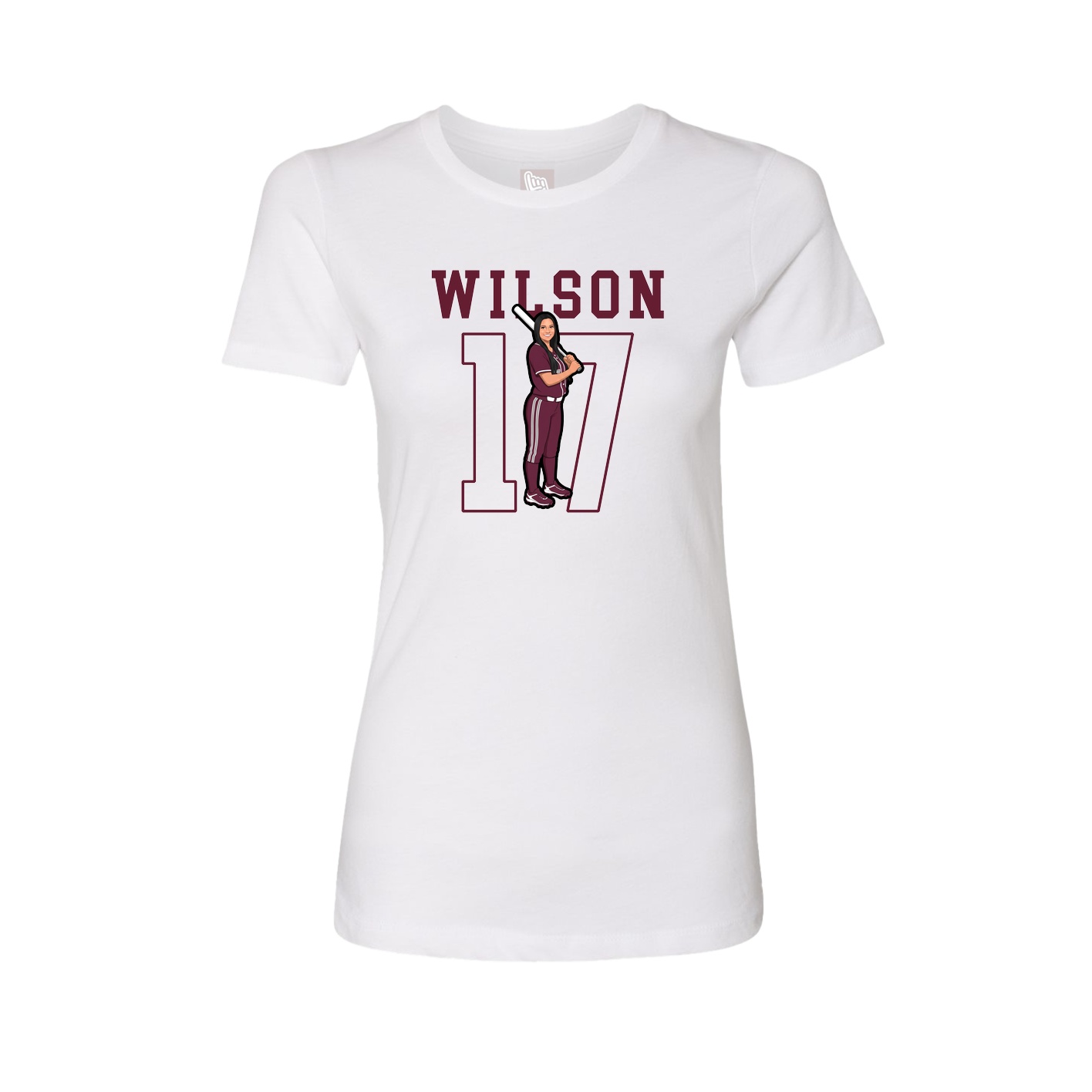 Fitted Women's Tee — Shirsey in White