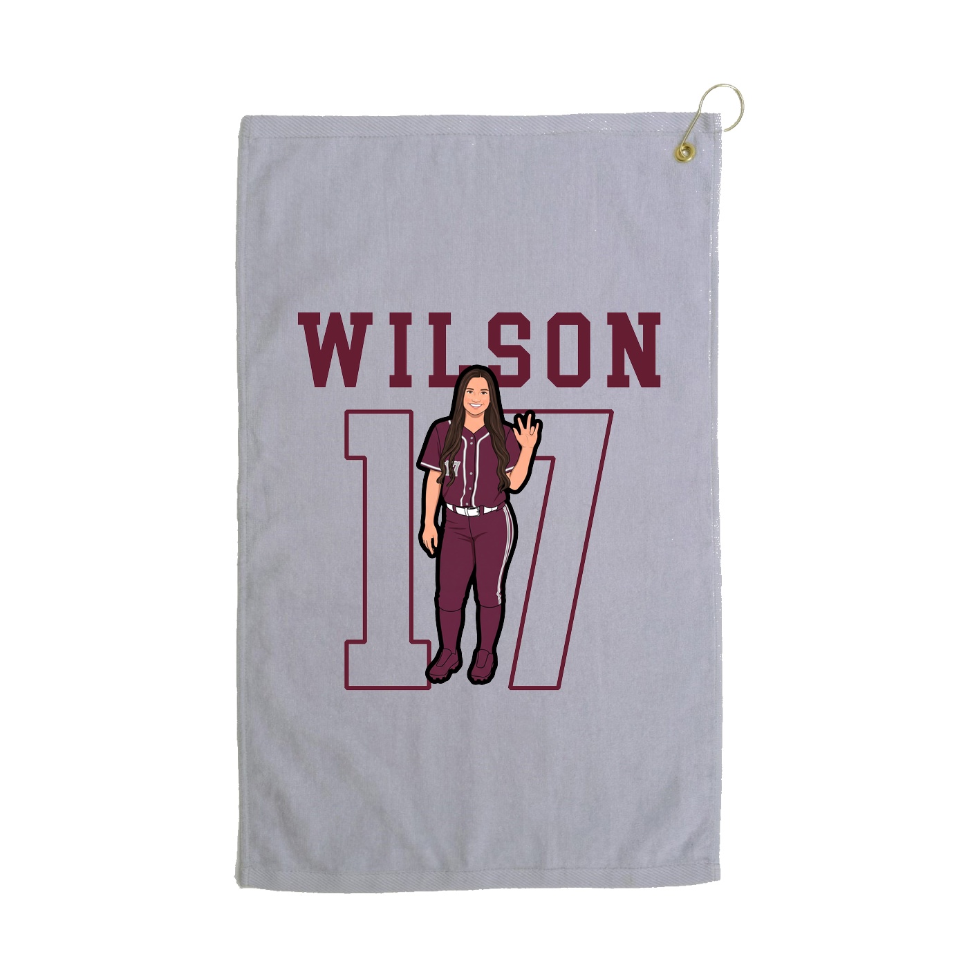 Golf Towel — Shirsey in Grey