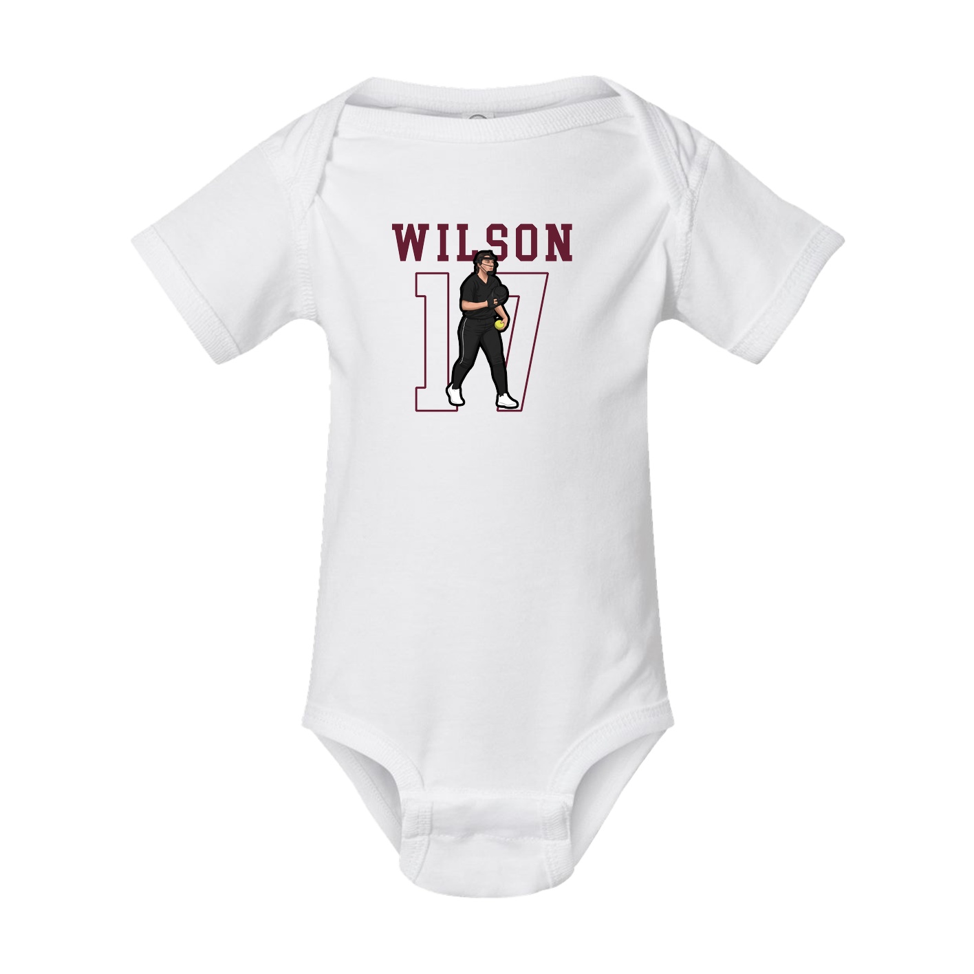Baby Onesie — Shirsey in White
