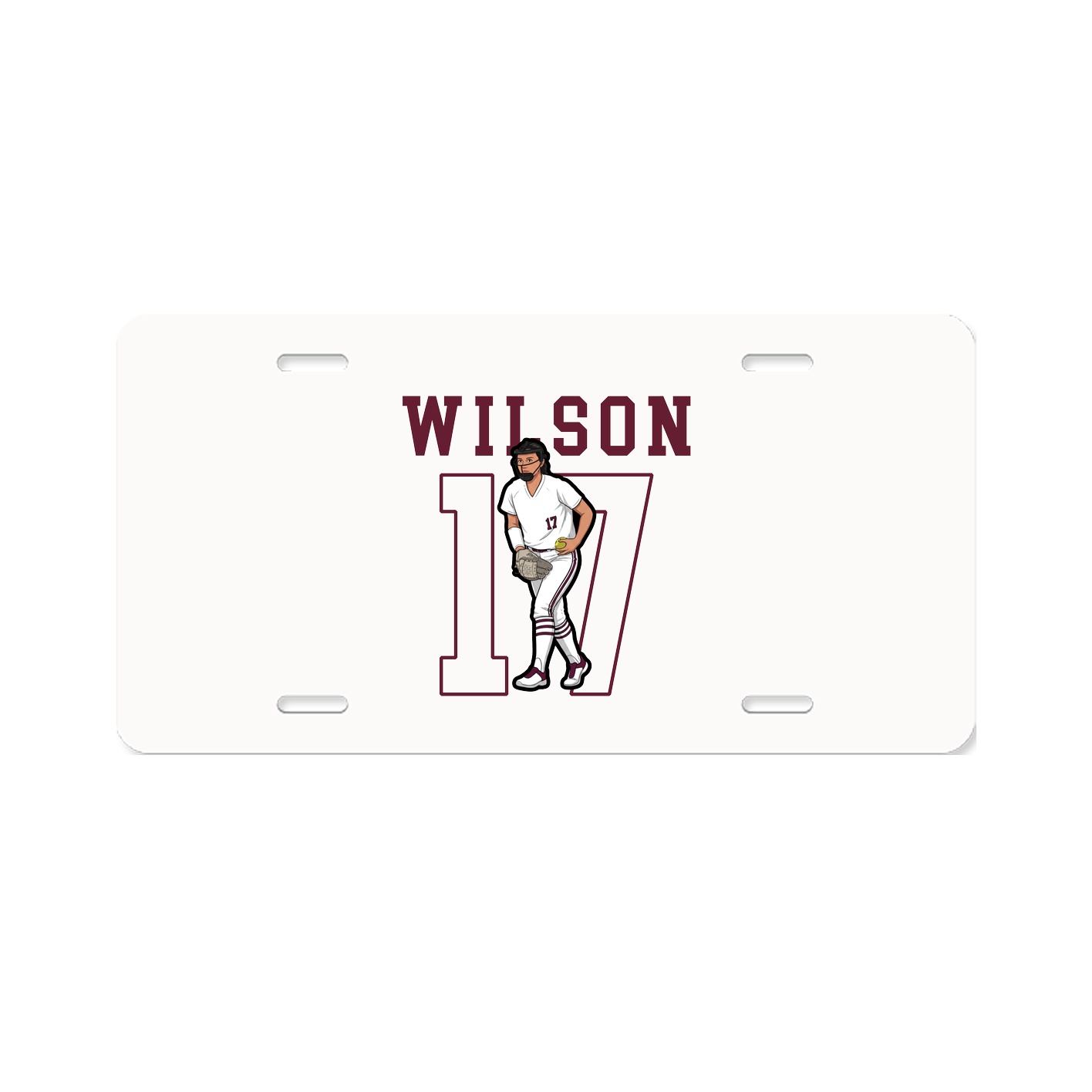 Aluminum License Plate