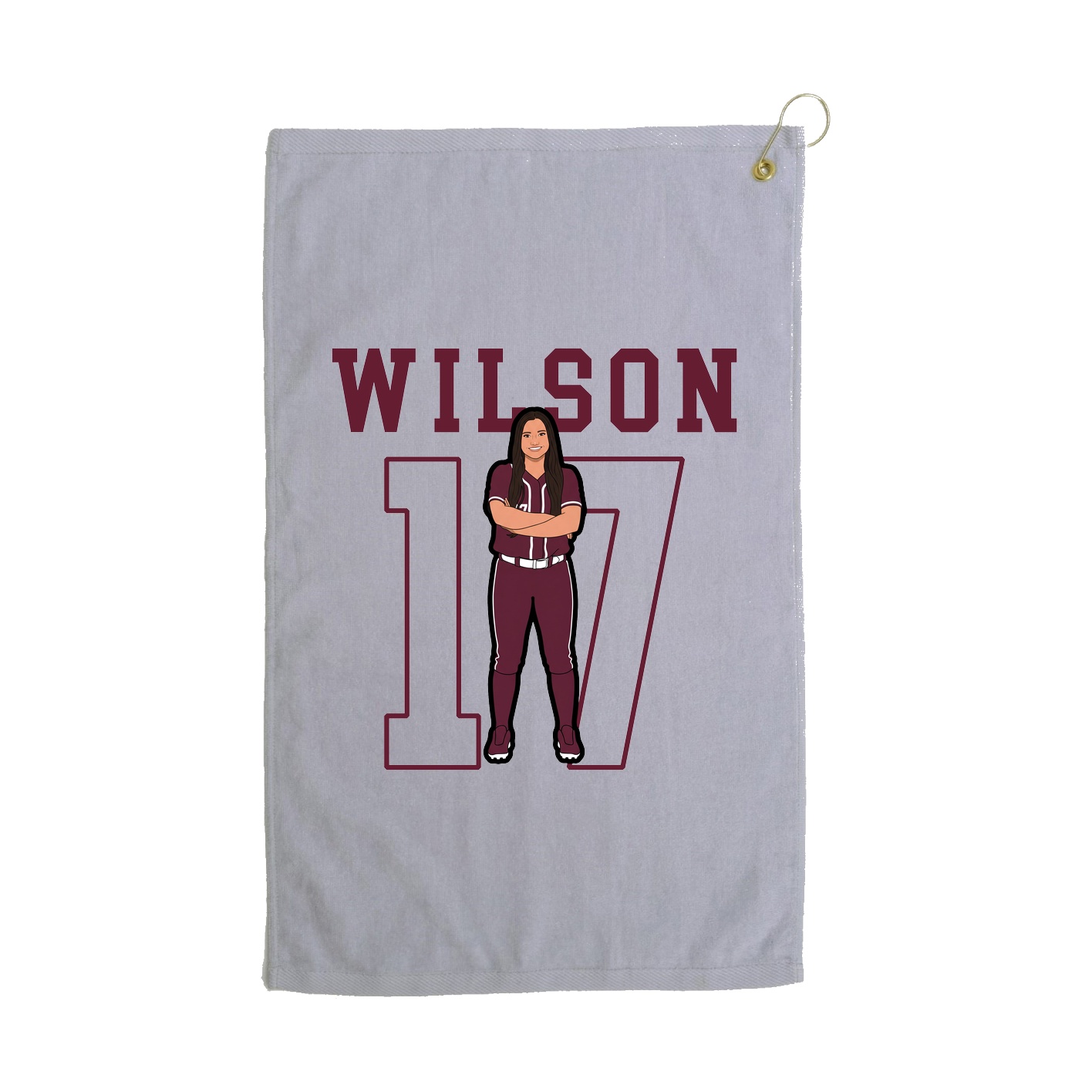 Terry Velour Golf Towel