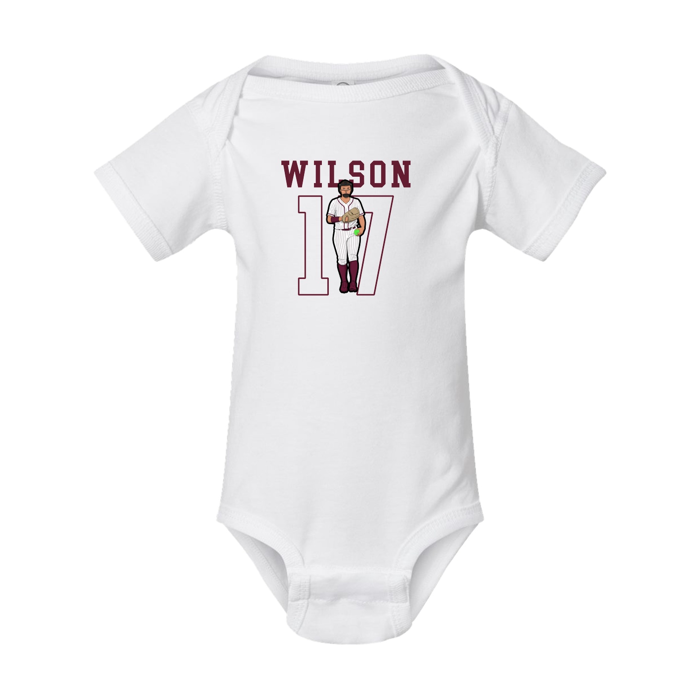 Baby Onesie — Shirsey in White
