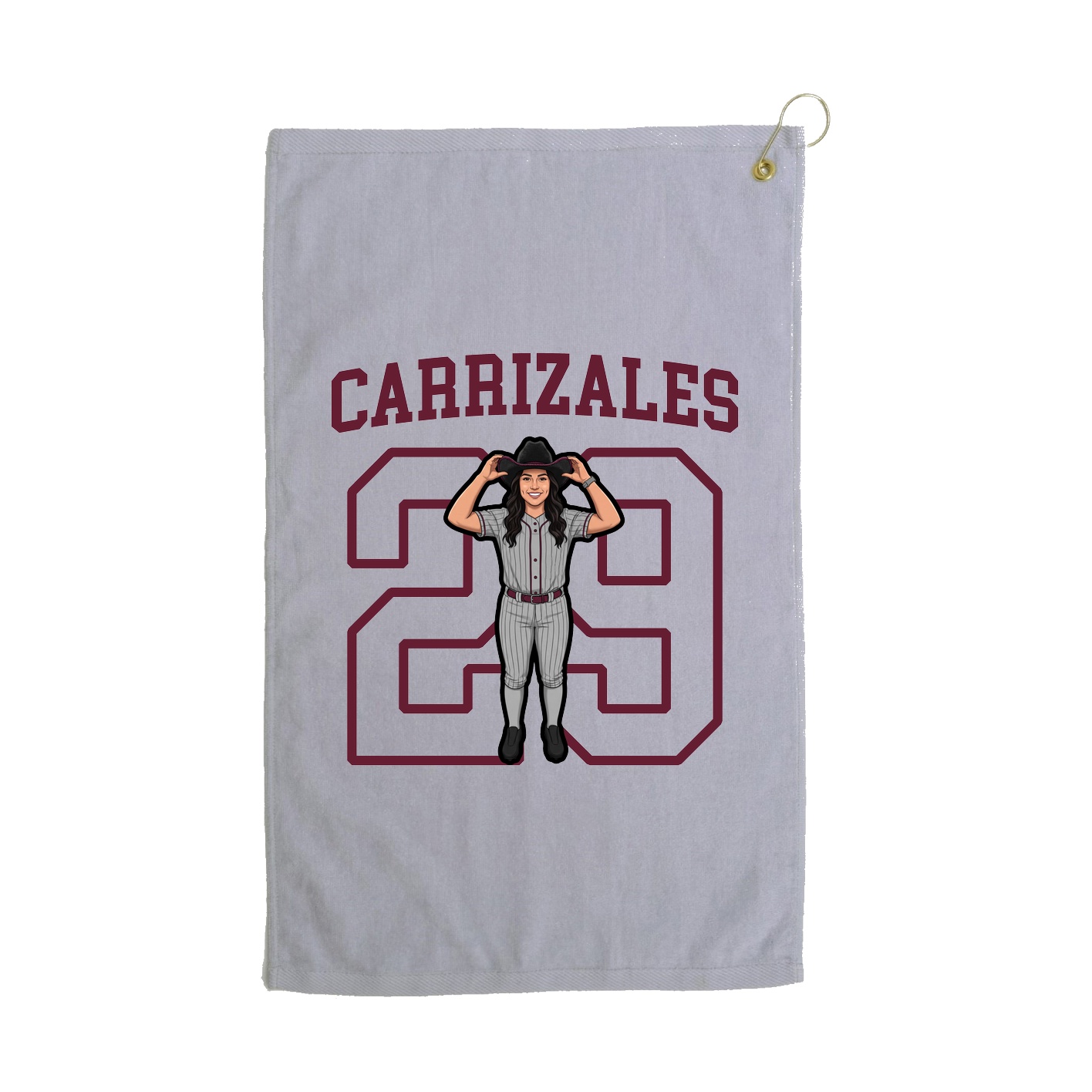 Golf Towel — Shirsey in Grey