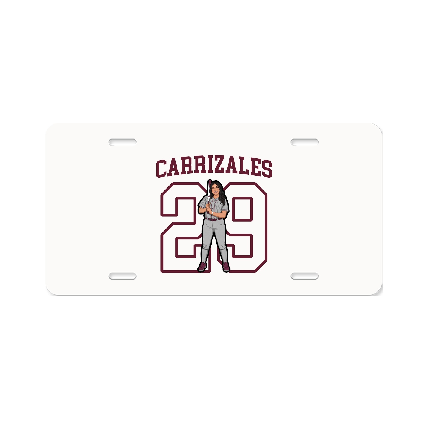 License Plate — Shirsey in Classic