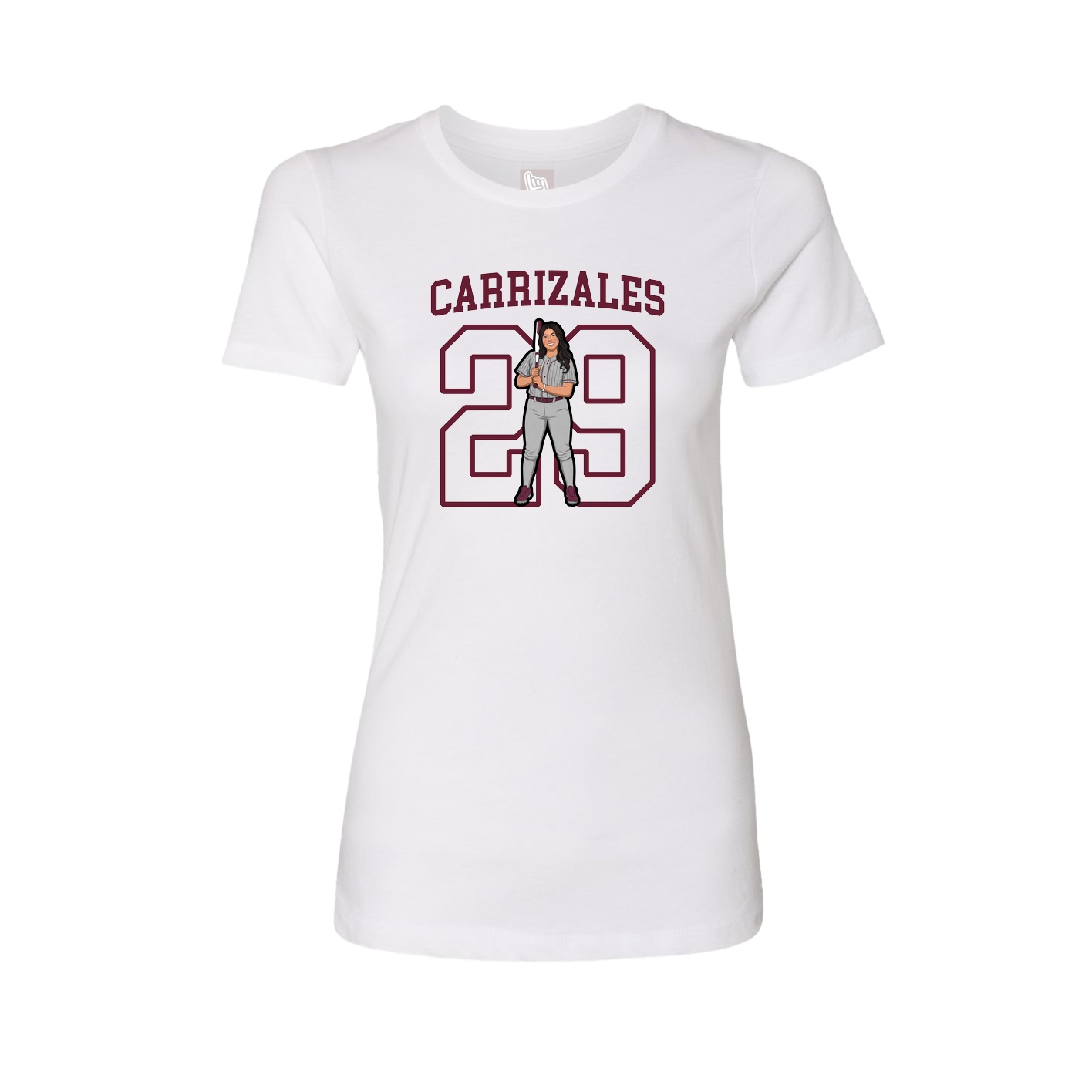 Fitted Women's Tee — Shirsey in White